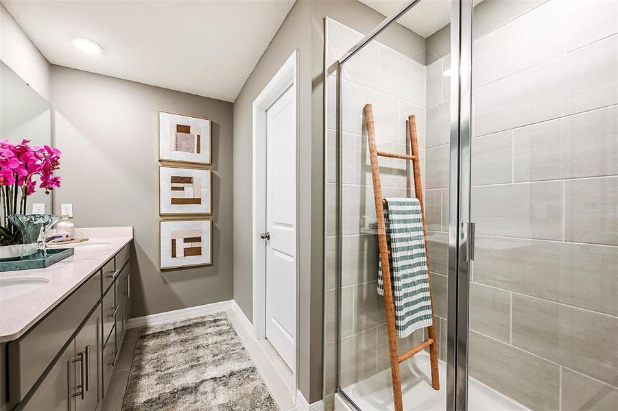 Furnished interior view inside a new home in , Sanford (Image 12). Furnished interior view inside a new home in , Sanford (Image 12).