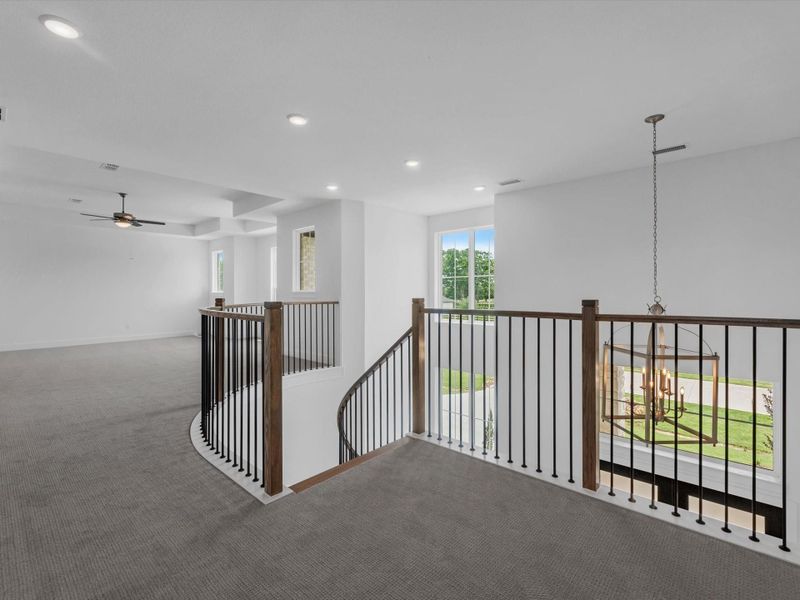 Spacious, unfurnished interior of a new home in The Estates at James Lane, Fulshear (Image 24).