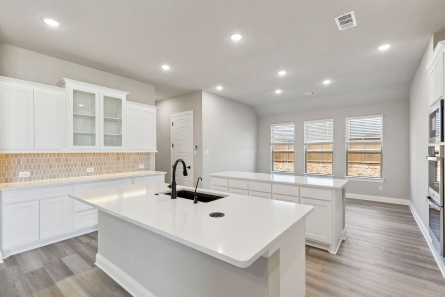 Furnished interior view inside a new home in Lakeview Heights, Azle (Image 13). Furnished interior view inside a new home in Lakeview Heights, Azle (Image 13).