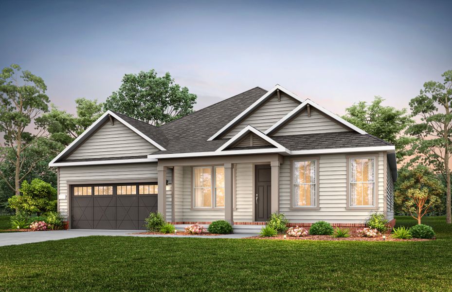 Representative exterior photo of a completed home built from the Azle by Pulte Homes in Indigo Bay, Myrtle Beach, SC (Image 14).