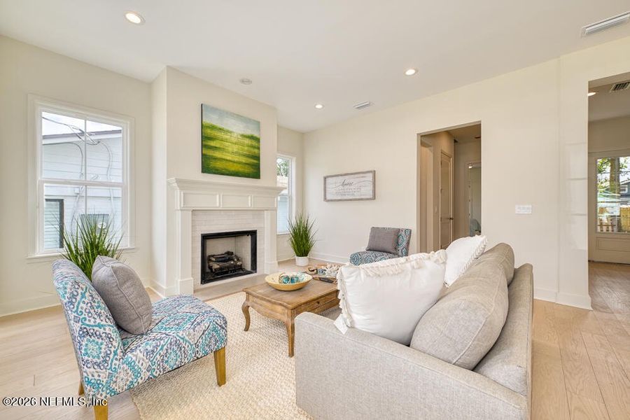 Furnished interior view inside a new home in , Jacksonville (Image 10). Furnished interior view inside a new home in , Jacksonville (Image 10).