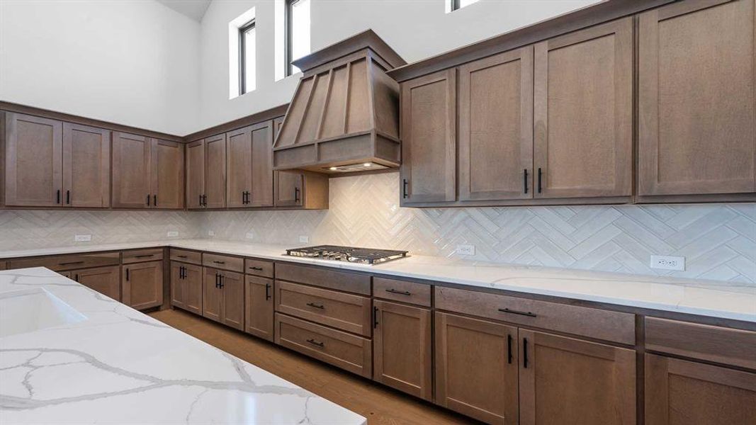 Furnished interior view inside a new home in Terraces 82'/100', Rockwall (Image 6).