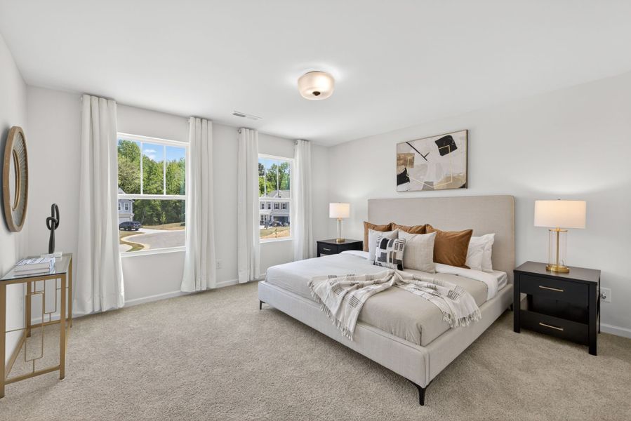 Furnished interior view inside a new home in Nathans Ridge, Lillington (Image 15).