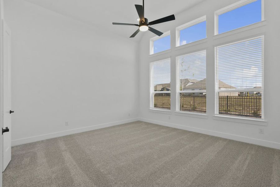 Representative unfurnished interior of a home built from the Rivercrest by Chesmar Homes in Fulshear Lakes, Fulshear (Image 26).