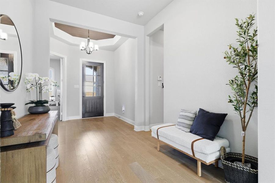 Furnished interior view inside a new home in , Midlothian (Image 10).