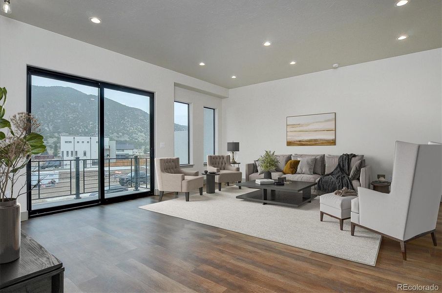 Furnished interior view inside a new home in , Salida (Image 3).