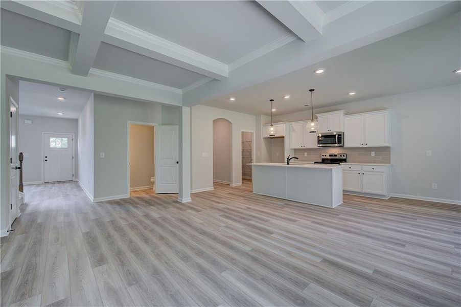 Furnished interior view inside a new home in Westminster, Covington (Image 5).