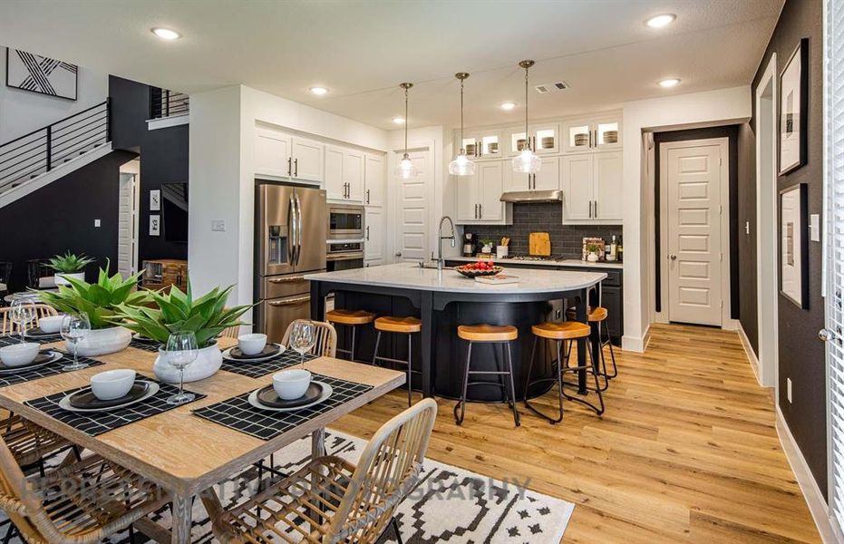 Furnished interior view inside a new home in Wellington, Haslet (Image 14).