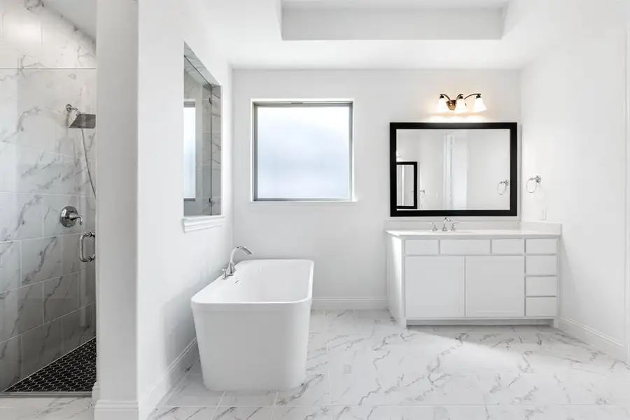 Furnished interior view inside a new home in Sandbrock Ranch, Aubrey (Image 6).