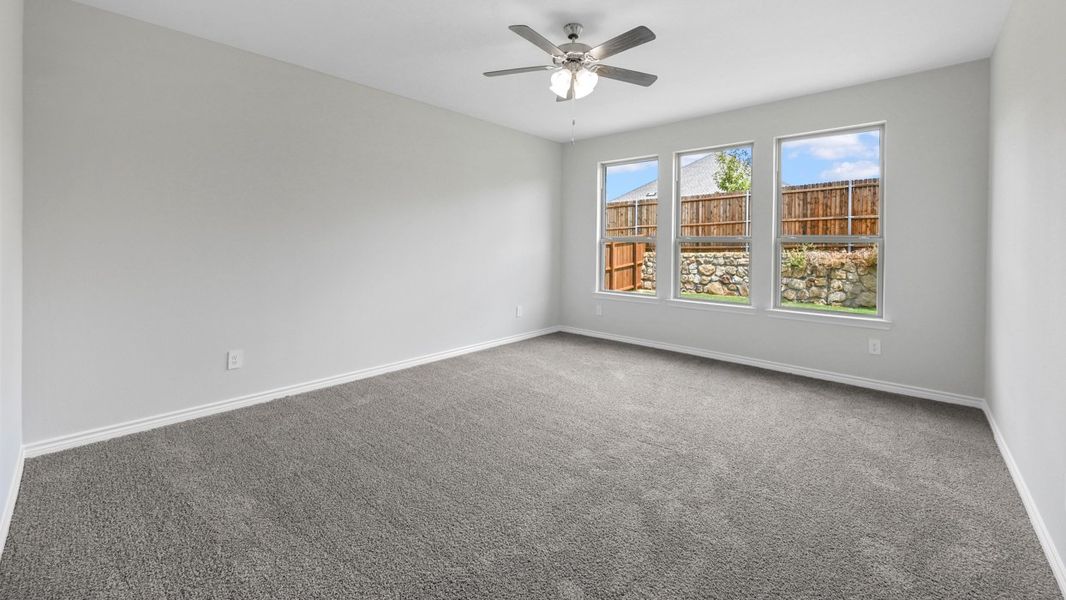 Spacious, unfurnished interior of a new home in Silverado, Aubrey (Image 7). Spacious, unfurnished interior of a new home in Silverado, Aubrey (Image 7).