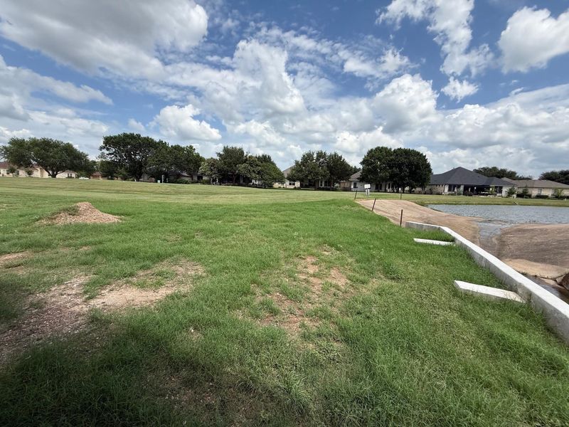 View of grassy yard View of grassy yard