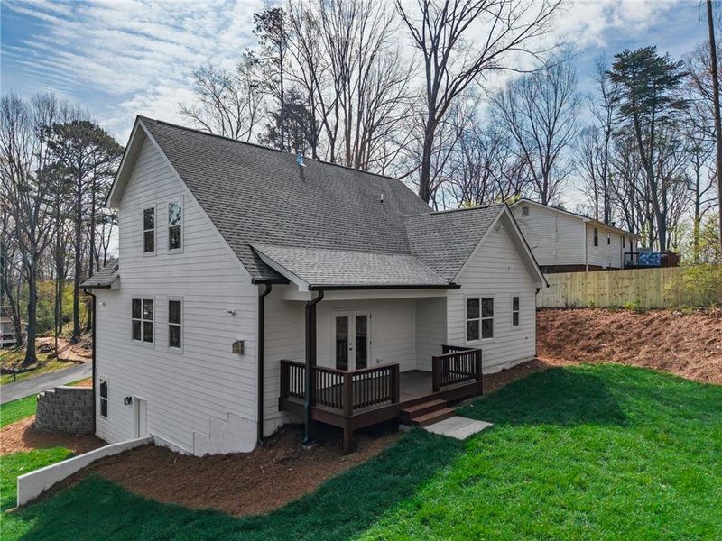 Exterior details and patio area of a home in , Woodstock (Image 4).