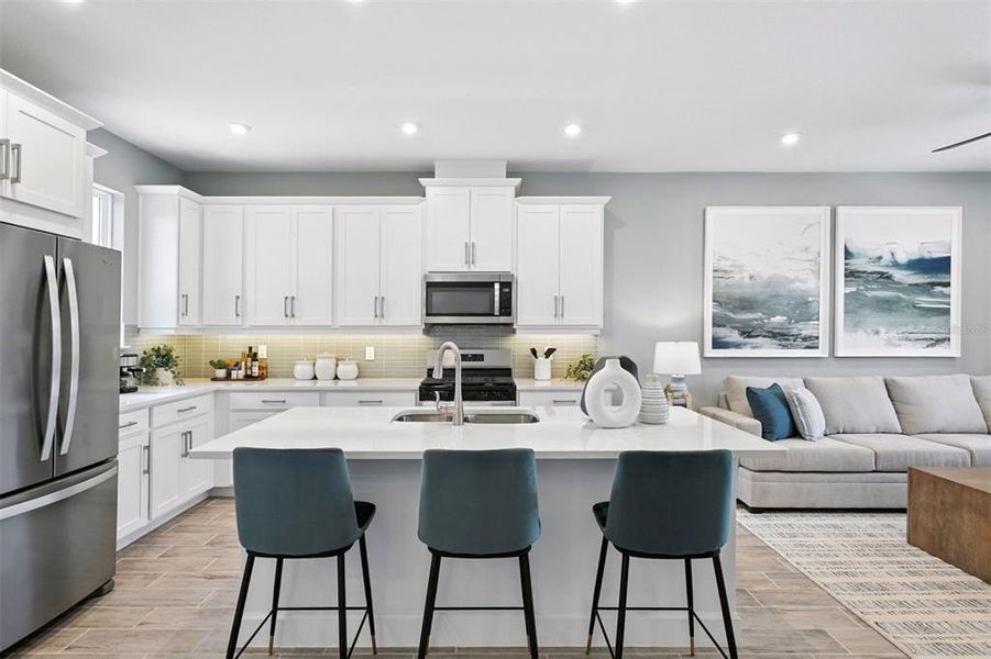 Furnished interior view inside a new home in Celebration, Celebration (Image 8).