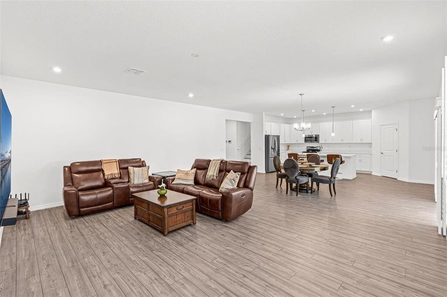 Furnished interior view inside a new home in , Deland (Image 10).