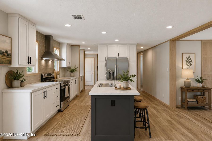 Furnished interior view inside a new home in , Keystone Heights (Image 13).