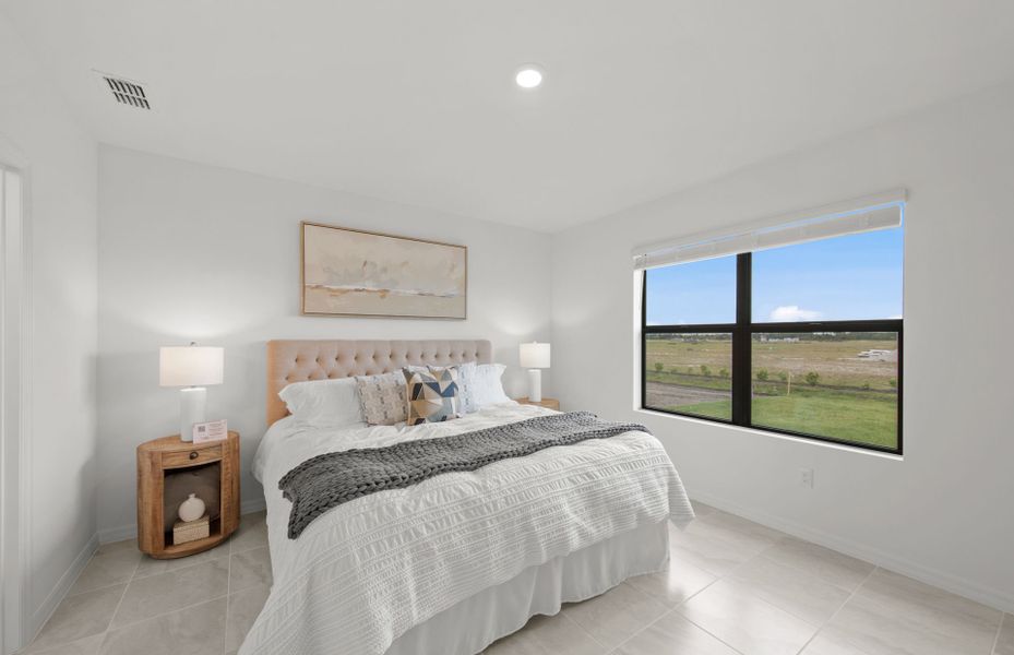 Furnished interior view inside a new home in Whispering Lakes, Lehigh Acres (Image 11).