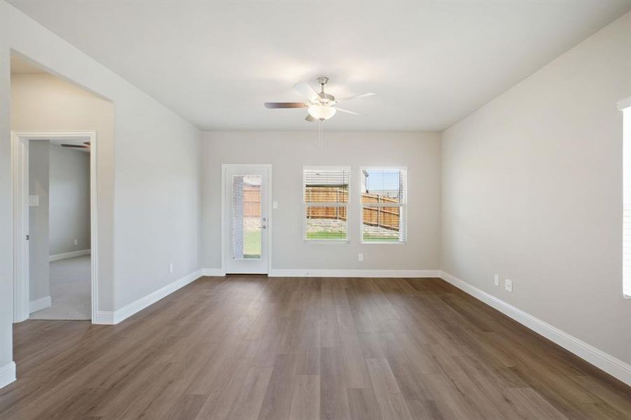 Photo is not of the actual home, but is an inspirational photo of builder’s model home and may depict options, furnishings, and/or decorator features that are not included.