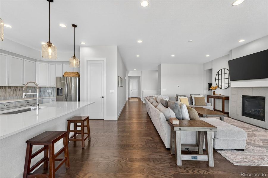 Furnished interior view inside a new home in , Erie (Image 31). Furnished interior view inside a new home in , Erie (Image 31).