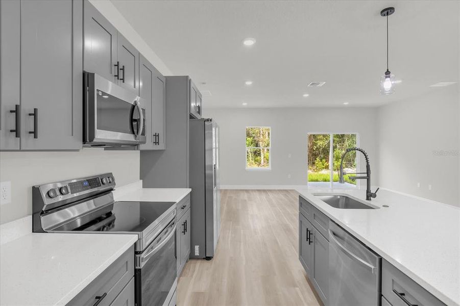 Furnished interior view inside a new home in , Ocala (Image 4).