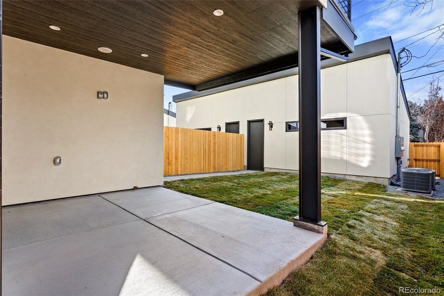 Exterior details and patio area of a home in , Denver (Image 26).