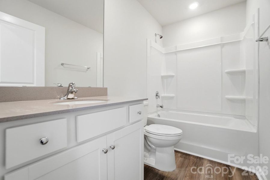 Furnished interior view inside a new home in , Statesville (Image 15).