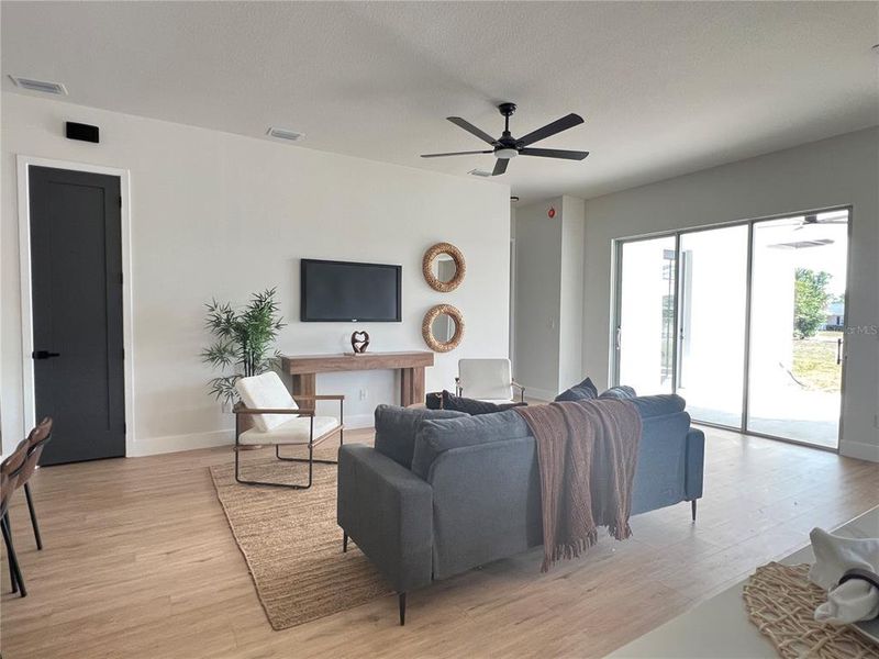 Furnished interior view inside a new home in , Deltona (Image 4). Furnished interior view inside a new home in , Deltona (Image 4).