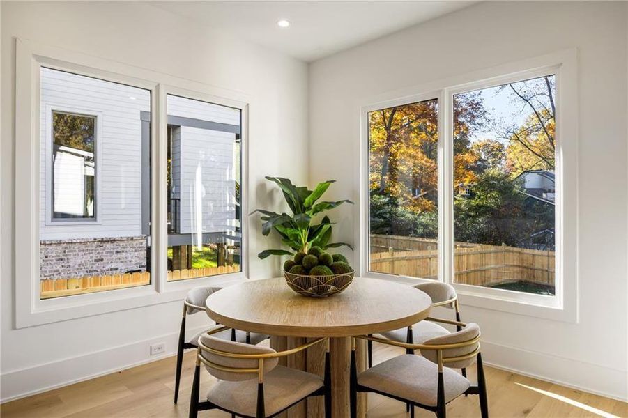 Furnished interior view inside a new home in , Chamblee (Image 9).