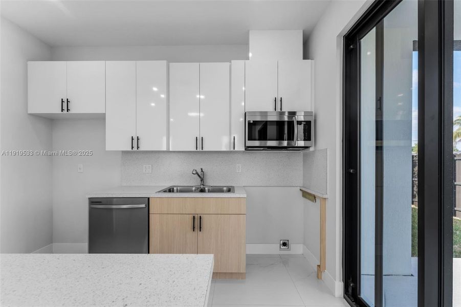 Furnished interior view inside a new home in , Miami (Image 8).