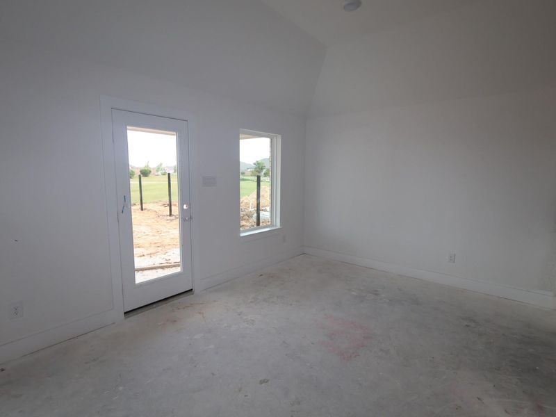 In-progress construction of a new home in Lago Mar, Santa Fe, TX (Image 12).
