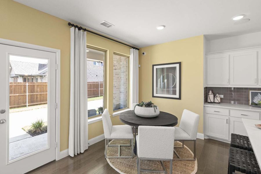 Furnished interior view inside a new home in Elevon, Lavon (Image 12). Furnished interior view inside a new home in Elevon, Lavon (Image 12).