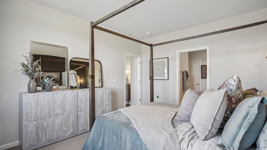 Furnished interior view inside a new home in The Parks, White House (Image 34).