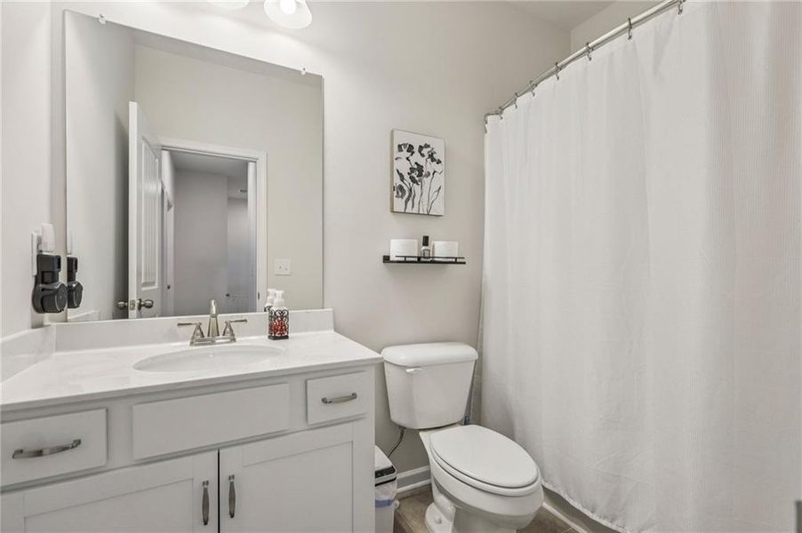 Furnished interior view inside a new home in Ellison Square, Sugar Hill (Image 32).
