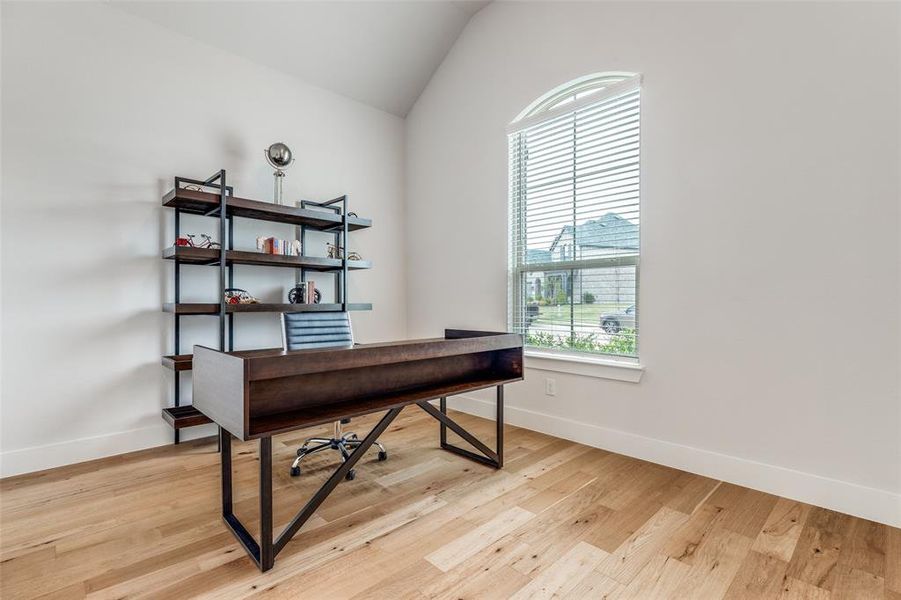 Furnished interior view inside a new home in Mantua Point, Van Alstyne (Image 11).