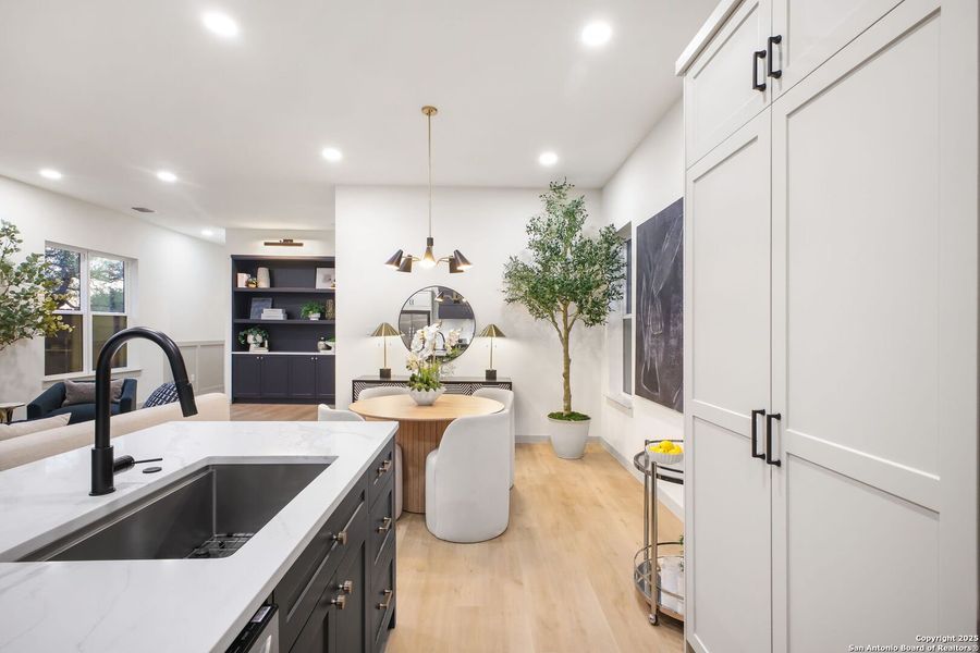 Furnished interior view inside a new home in , San Antonio (Image 38).