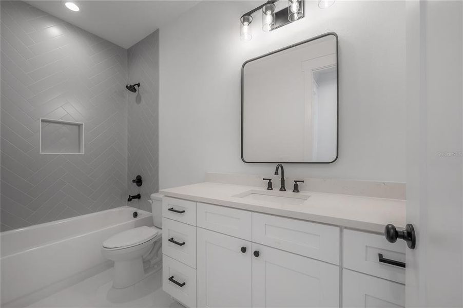 Furnished interior view inside a new home in , Tampa (Image 5). Furnished interior view inside a new home in , Tampa (Image 5).