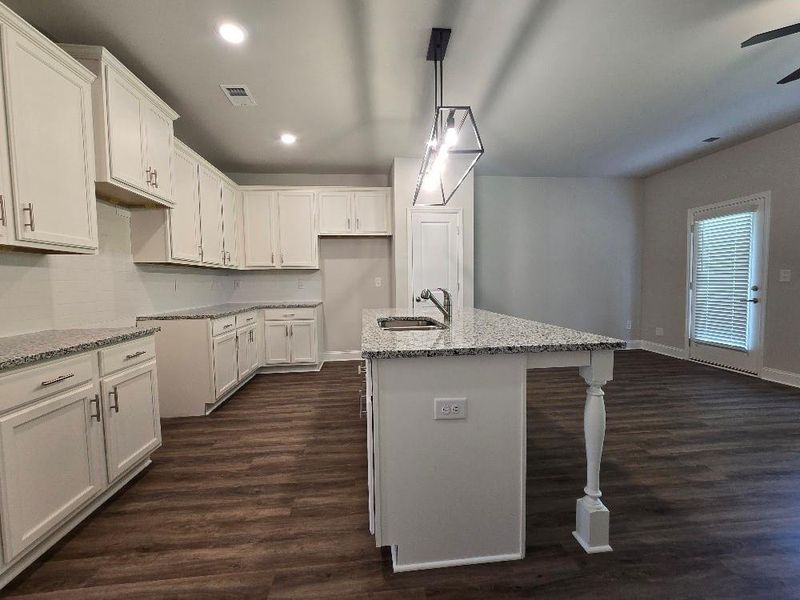 Furnished interior view inside a new home in Morning Creek Forest, South Fulton (Image 2).