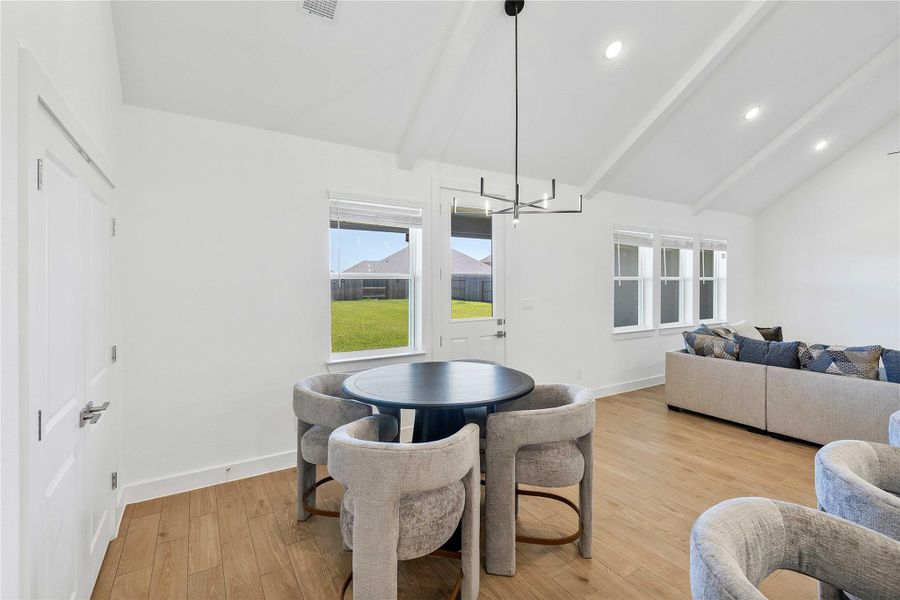 Furnished interior view inside a new home in River Ranch Estates, Dayton (Image 17).