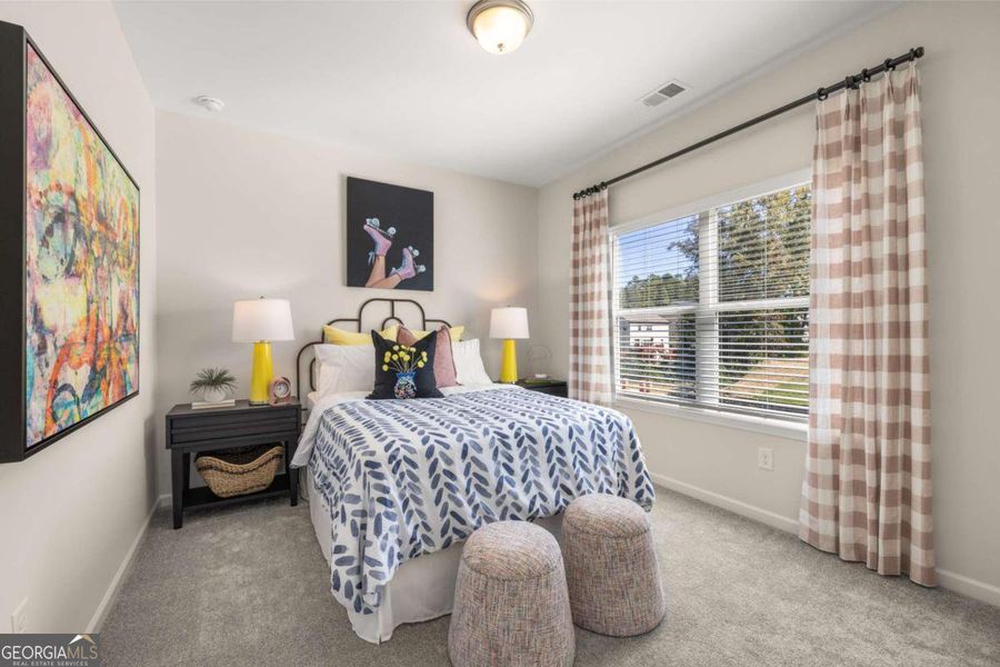Furnished interior view inside a new home in Maddox Station, Eatonton (Image 24).