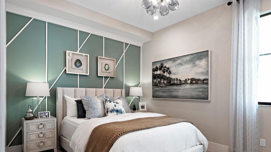 Furnished interior view inside a new home in , Palm Beach Gardens (Image 5). Furnished interior view inside a new home in , Palm Beach Gardens (Image 5).