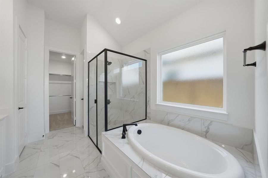 Furnished interior view inside a new home in Brookhollow West, Prosper (Image 12).