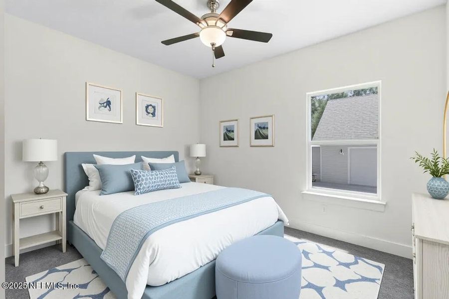 Furnished interior view inside a new home in , Jacksonville (Image 20).