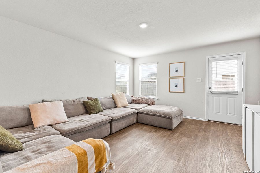 Furnished interior view inside a new home in , San Antonio (Image 11). Furnished interior view inside a new home in , San Antonio (Image 11).