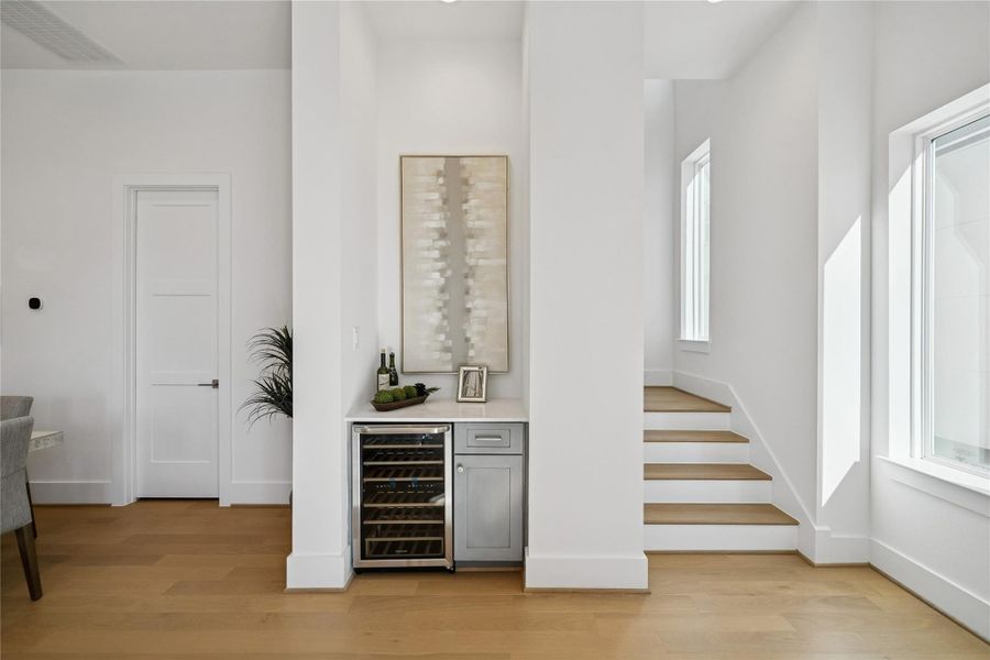 Furnished interior view inside a new home in West 21st Residences, Houston (Image 12).