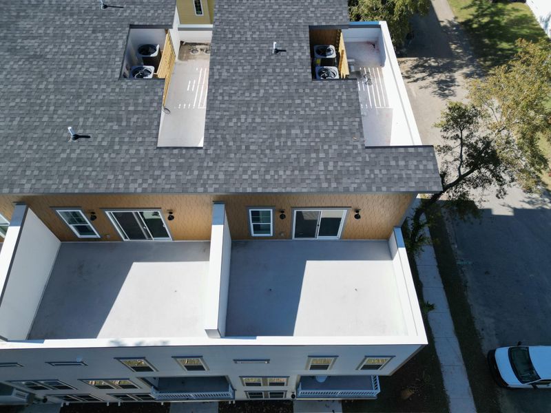 Exterior details and patio area of a home in , North Charleston (Image 34).