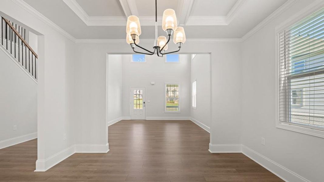 Spacious, unfurnished interior of a new home in Hamptons at Riverwood East, Dallas (Image 30). Spacious, unfurnished interior of a new home in Hamptons at Riverwood East, Dallas (Image 30).