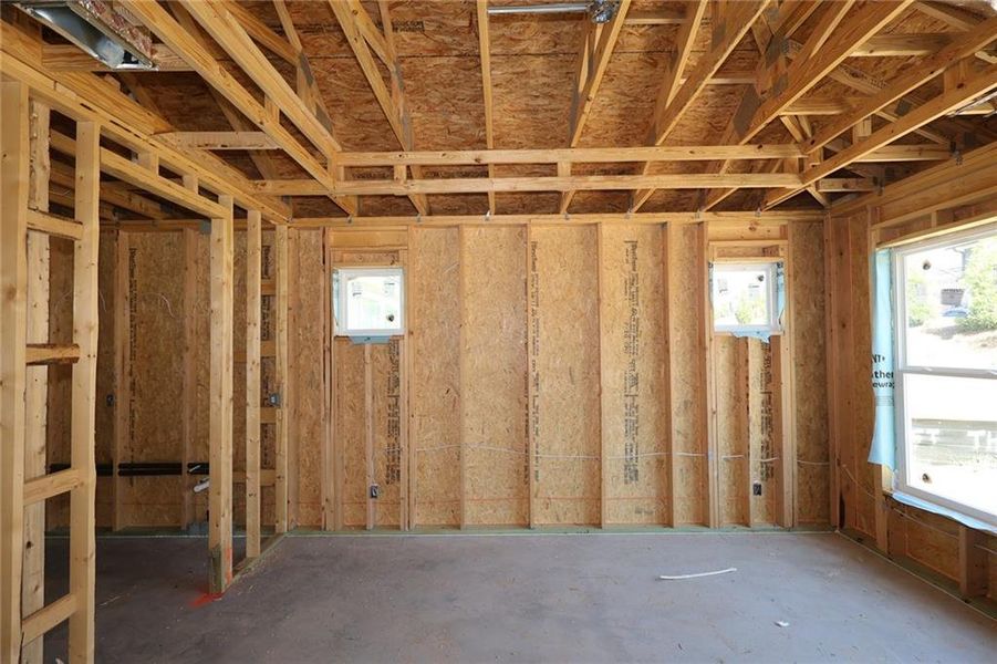 In-progress construction of a new home in Crescent Pointe at Great Sky, Canton, GA (Image 6).