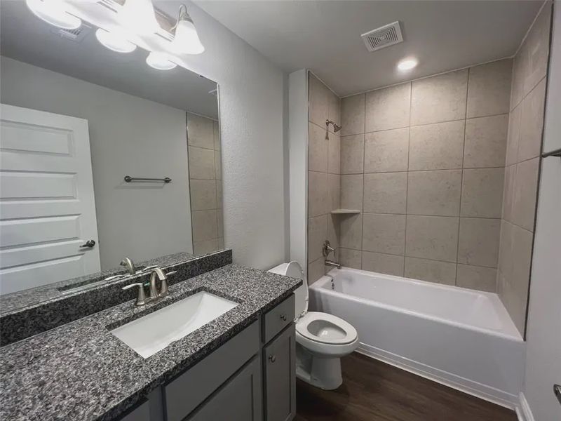 Furnished interior view inside a new home in Bayou Maison, Dickinson (Image 9). Furnished interior view inside a new home in Bayou Maison, Dickinson (Image 9).