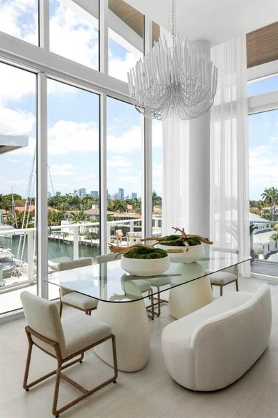 Furnished interior view inside a new home in , Fort Lauderdale (Image 13).