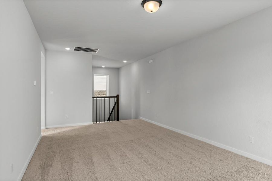Spacious, unfurnished interior of a new home in Lariat, Liberty Hill (Image 30). Spacious, unfurnished interior of a new home in Lariat, Liberty Hill (Image 30).