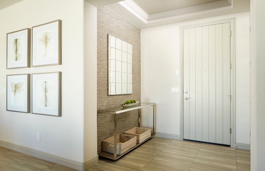 Representative furnished interior of a home built from the Arroyo by Pulte Homes in Parkside at Anthem at Merrill Ranch, Florence (Image 12).